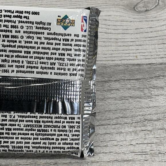 1997-98 Upper Deck Series 2 Basketball - Sealed Pack Jordan - Picture 9 of 10